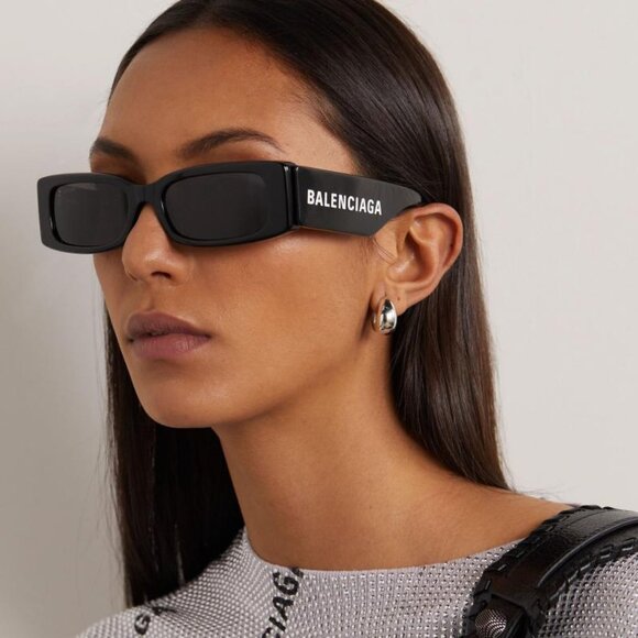 NEW BALENCIAGA BB0260S 002 SUNGLASSES DARK HAVANA UNISEX BALENCIAGA EYEWEAR - Picture 2 of 3